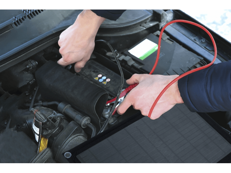 Technaxx TX-209 12V Napelemes Csepptöltő, 10W