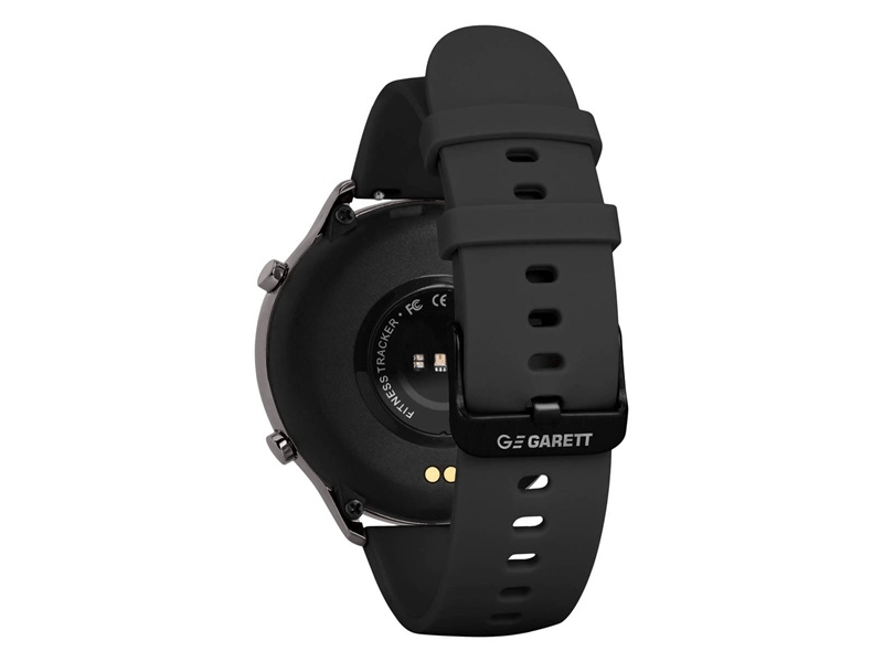 Garett Veronica Okosóra, fekete, szilikon szíj