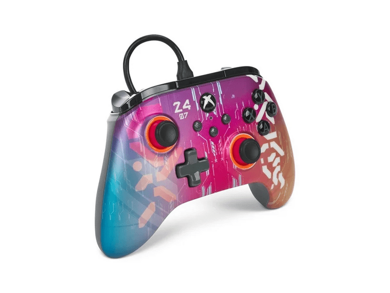 PowerA Advantage Xbox Series X|S Vezetékes kontroller, Cyber Style (XBGP0186-01)