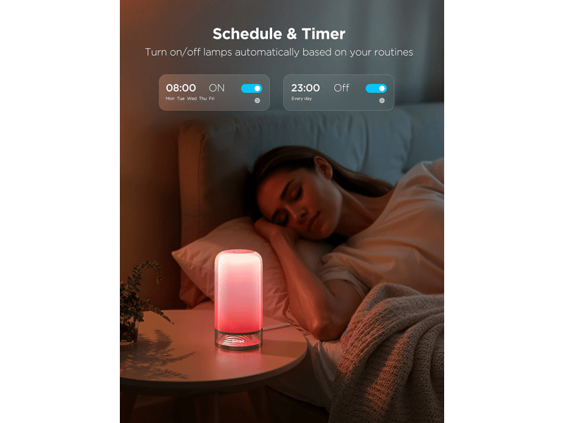 Govee Table Lamp 2 RGBICWW Asztali lámpa (H60223D1)