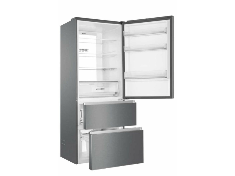 háromajtós hűtő, E, 450 (310+140) liter