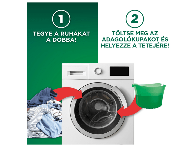 Ariel Touch Of Lenor Fresh Air Folyékony mosószer 30 mosáshoz, 1.35L