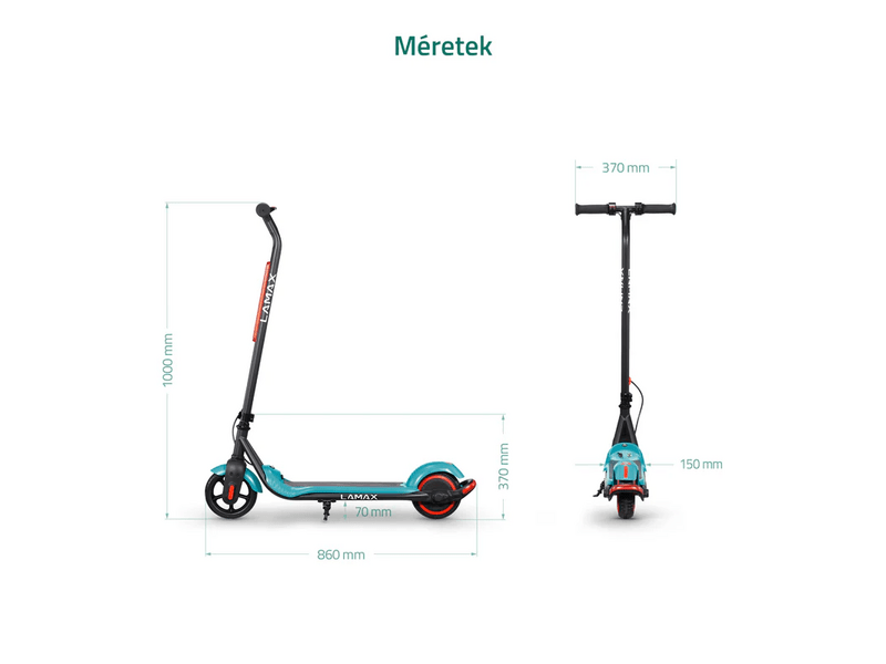 LAMAX eFlash SC20 gyermek elektromos roller