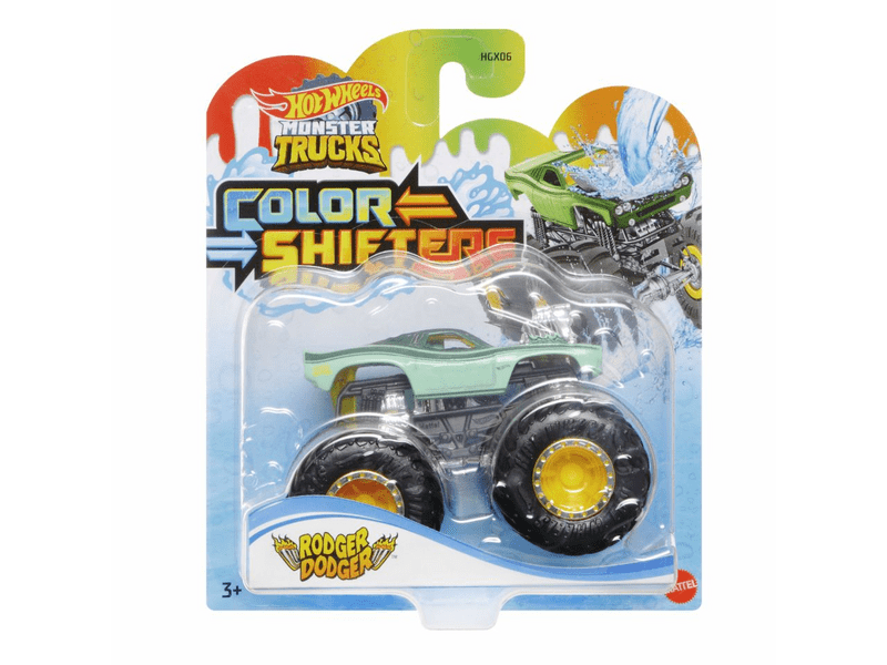 Hot Wheels Monster Trucks Színváltó autó, többféle (HGX06)