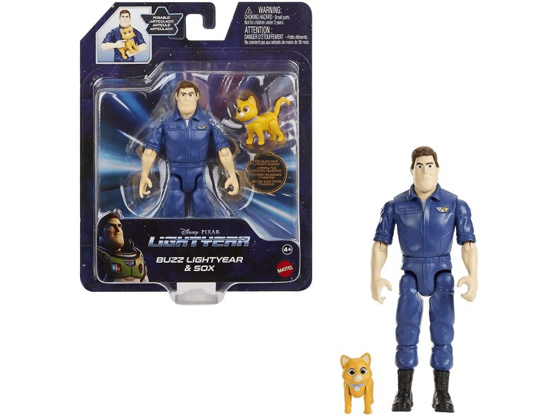 Buzz Lightyear és Sox figura (HHJ80)