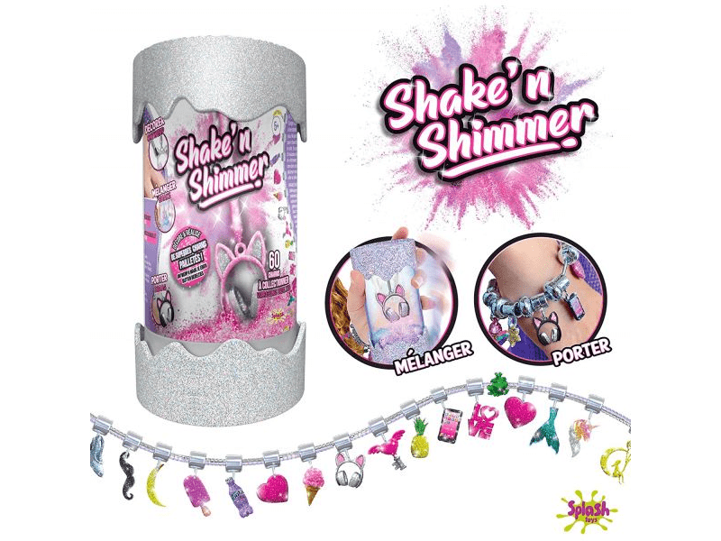 Shake n Shimmer Csillámos karkötő készítő, többféle