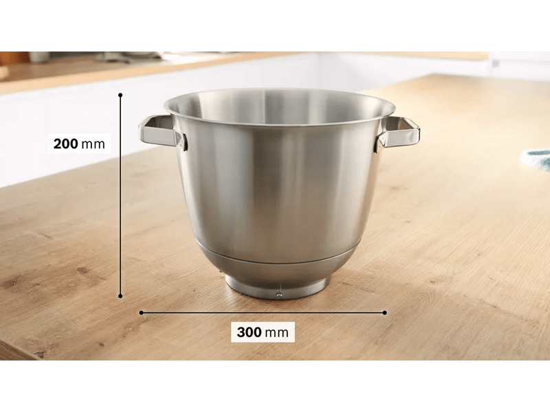 Bosch MUZS6ER Nemesacél keverőtál, 5.5L