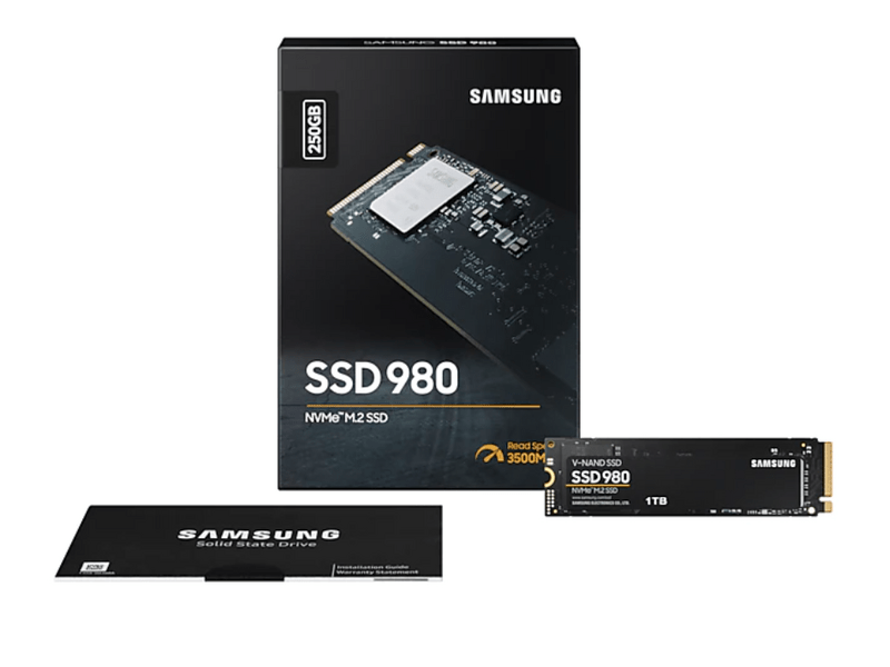 Samsung 980 PCIe 3.0 NVMe™ M.2 SSD od 250 GB
