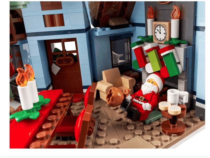 LEGO® Icons A Mikulás látogatása (10293)