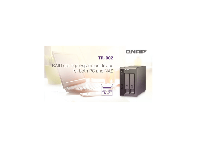QNAP, NAS 2 fiókos RAID bővítőegység