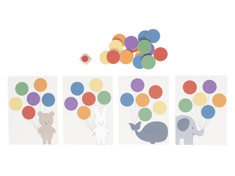 Jabadabado Montessori fejlesztő játékcsomag, Játék a színekkel (T305)