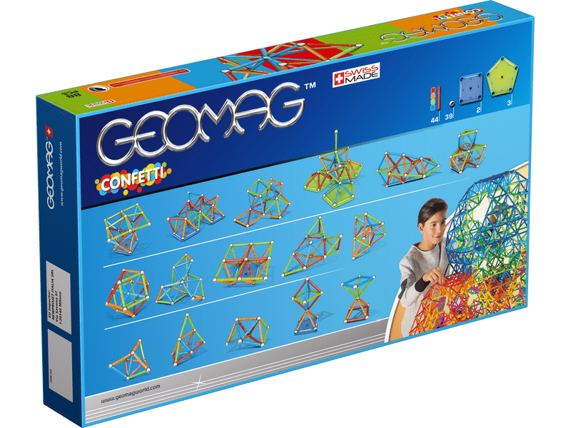 Geomag Confetti Mágneses építőjáték, 88 db (20GMG00353)