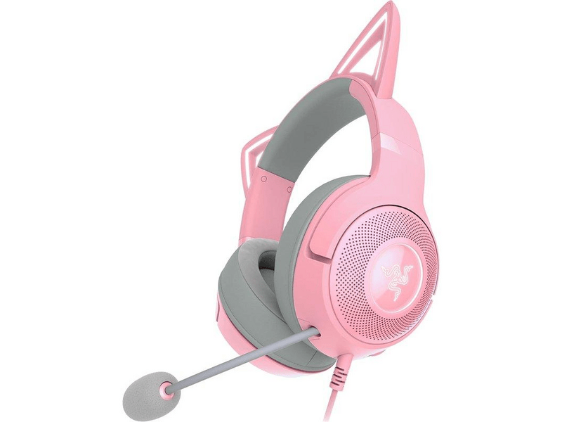 Razer Kraken Kitty V2 fejhallgató, rózsaszín (RZ04-04730200-R3M1)