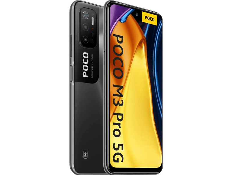 Poco M3 Pro 5G 4/64GB Okostelefon, fekete