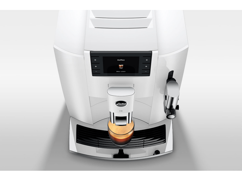 Jura E8 (EC) Automatski aparat za kavu, bijeli (15585)