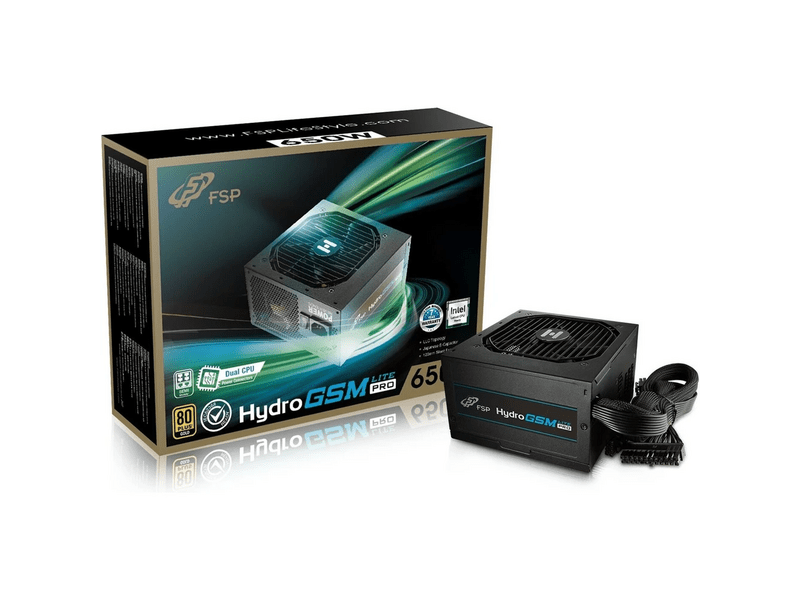 FSP Hydro GSM Lite Pro 650W Tápegység