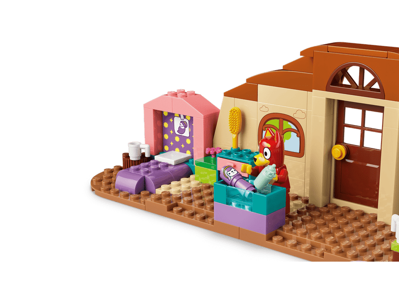 LEGO® Bluey Rozsdás és Bluey a suliban (11221)