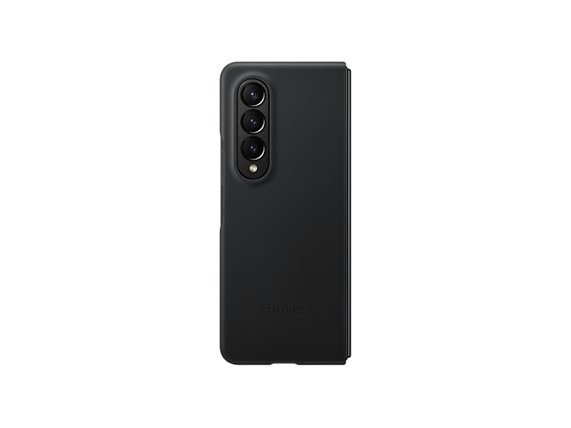 Samsung Galaxy Z Fold4 bőrtok, fekete (EF-VF936LBEGWW)