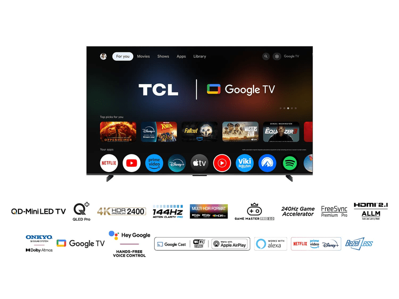 TCL 98C765 MiniLed TV