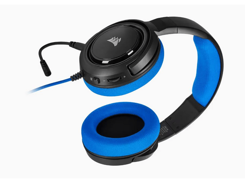 Corsair HS35 Stereo Gaming Headset, kék (CA-9011196-EU)
