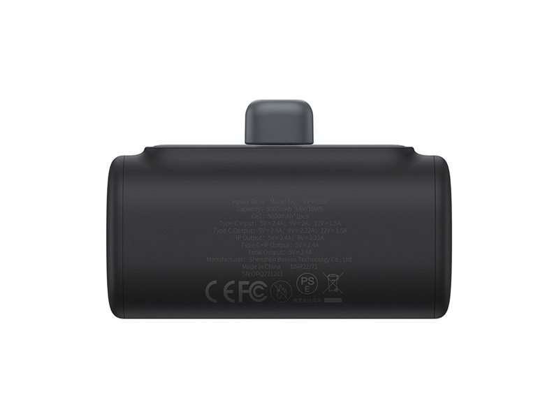 Baseus Compact 5000mAh 20W Powerbank (P10068307113-00)