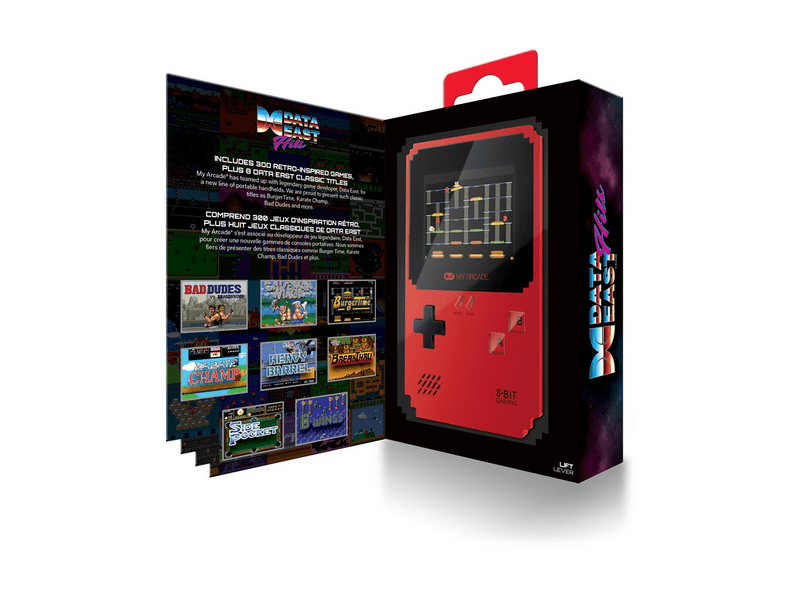 My Arcade Data East 300+ Pixel Classic Hordozható játékkonzol