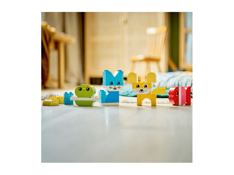 LEGO® DUPLO® Kreatív és aranyos, 3 az 1-ben házi kedvencek (10477)