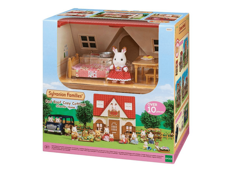 Sylvanian Families piros tetős kezdő házszett (5303)
