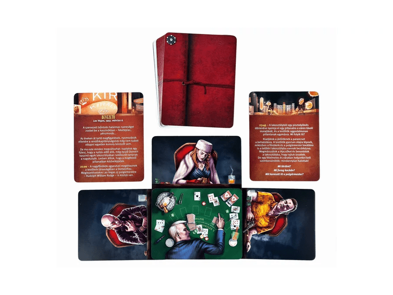 Nyomozópakli – Nem játszhatod ki a halált Társasjáték (34153)