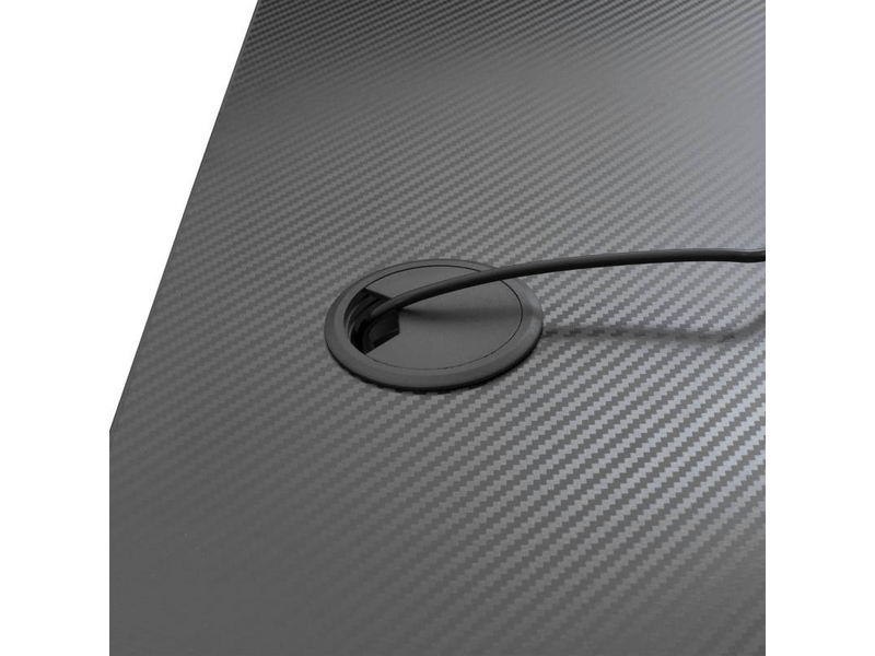 White Shark Fire Shadow RGB Gamer asztal, fekete/piros