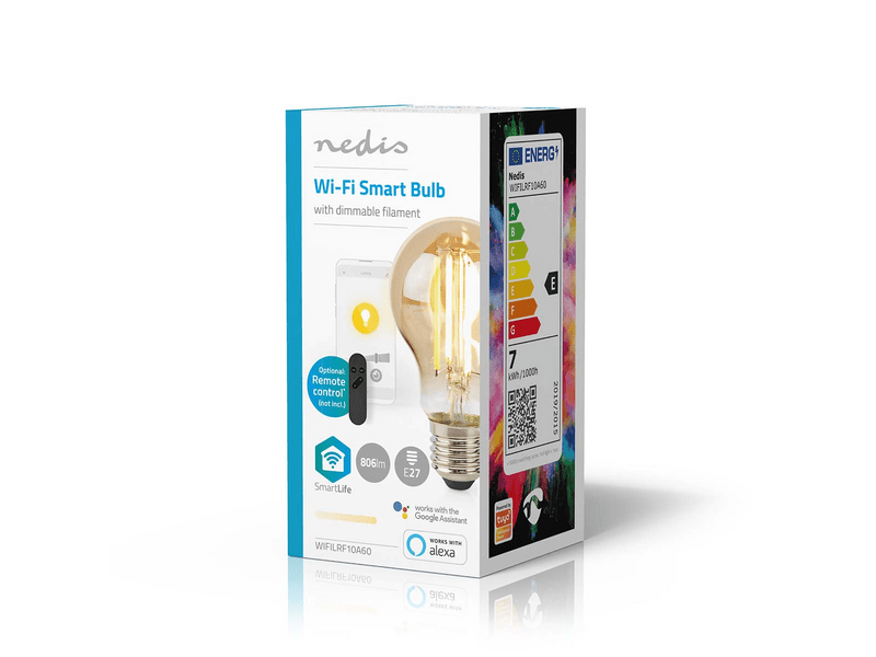 Nedis WIFILRF10A60 SmartLife E27 LED žarulja