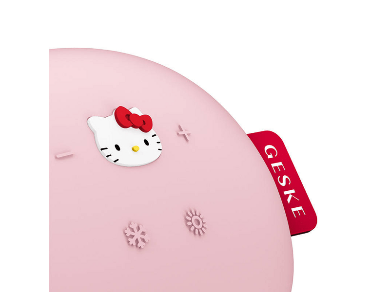 Geske 8 az 1-ben Okos szónikus hideg & meleg arcvasaló, Hello Kitty