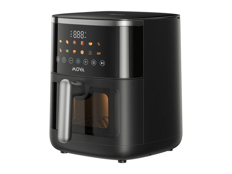 Mova FD10 Pro Max Airfryer, fekete