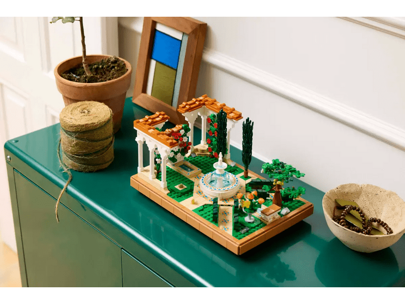 LEGO® Ikone Vrt s fontanama (10359)