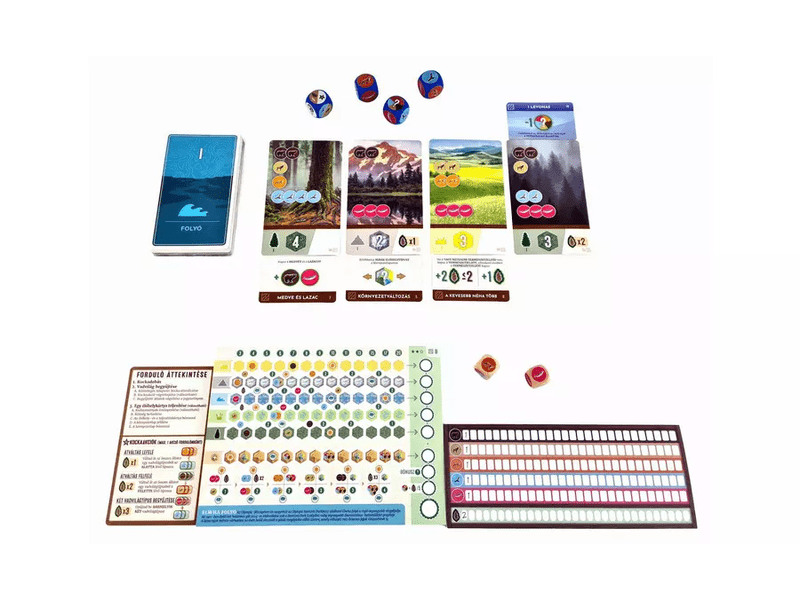 Cascadia – Gördülő folyók Társasjáték (10007)