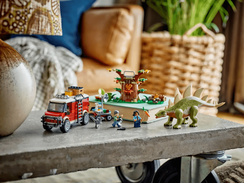LEGO® Jurassic World Dinóküldetések: a stegosaurus felfedezése (76965)