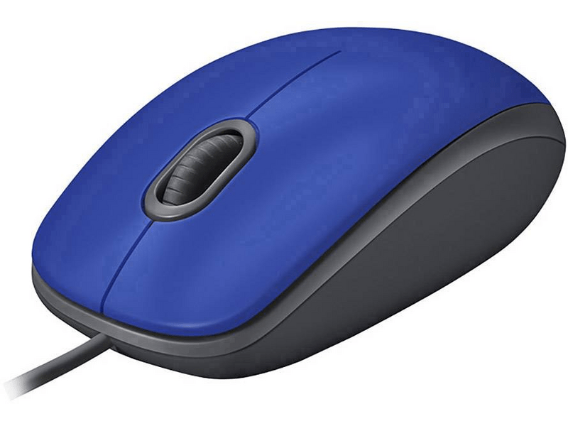 Logitech M110 Silent Vezetékes egér, kék