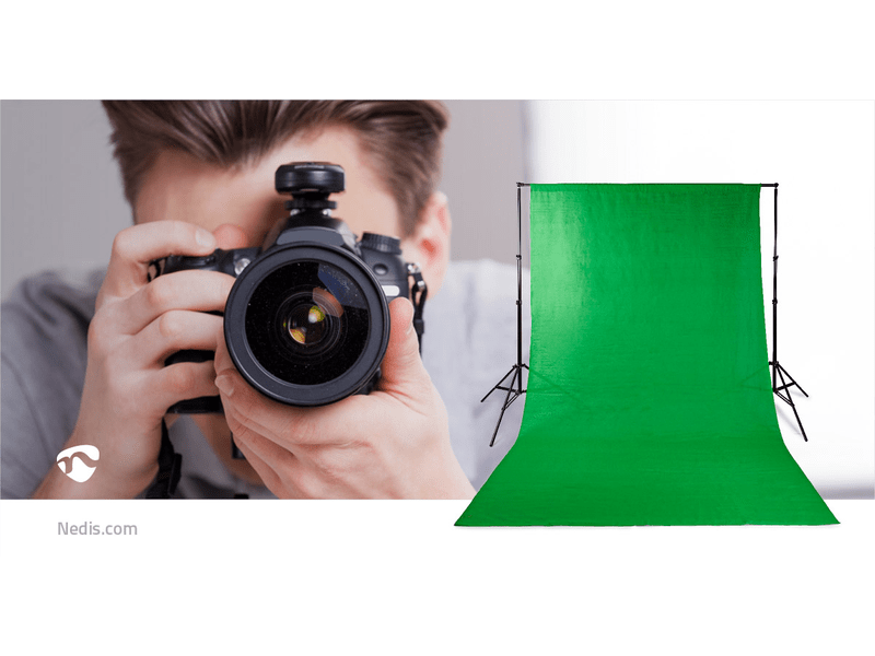Nedis BDRP33GN Photo Studio Backdrop