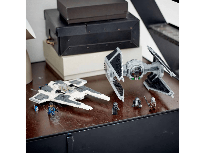 LEGO® Star Wars™ Mandalóri Fang vadászgép vs. TIE elfogóvadász™ (75348)