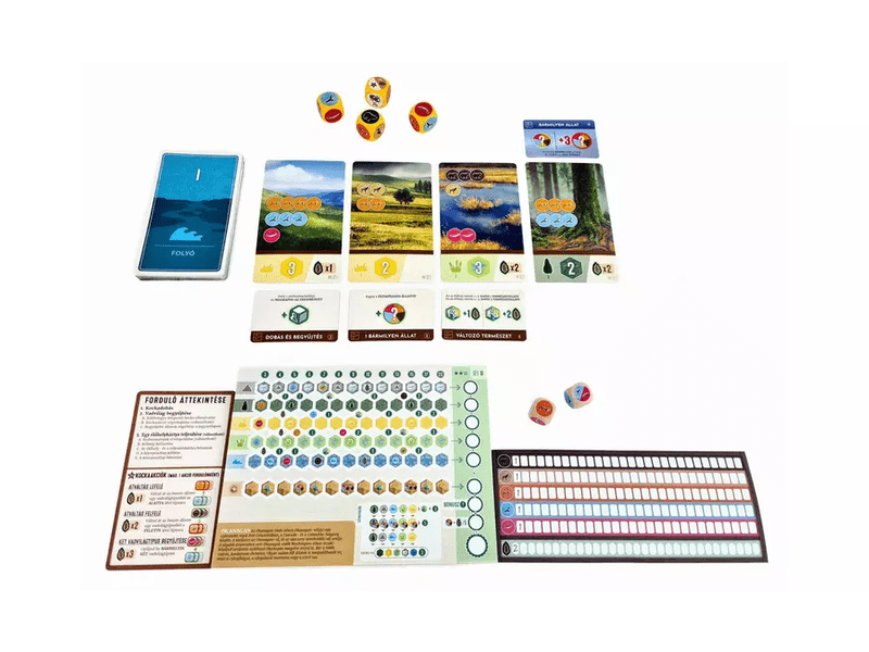 Cascadia – Gördülő dombok Társasjáték (10006)