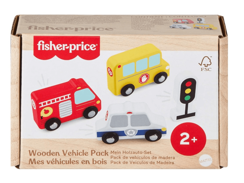 Fisher-Price Fa kisautó játékszett (JCY32)