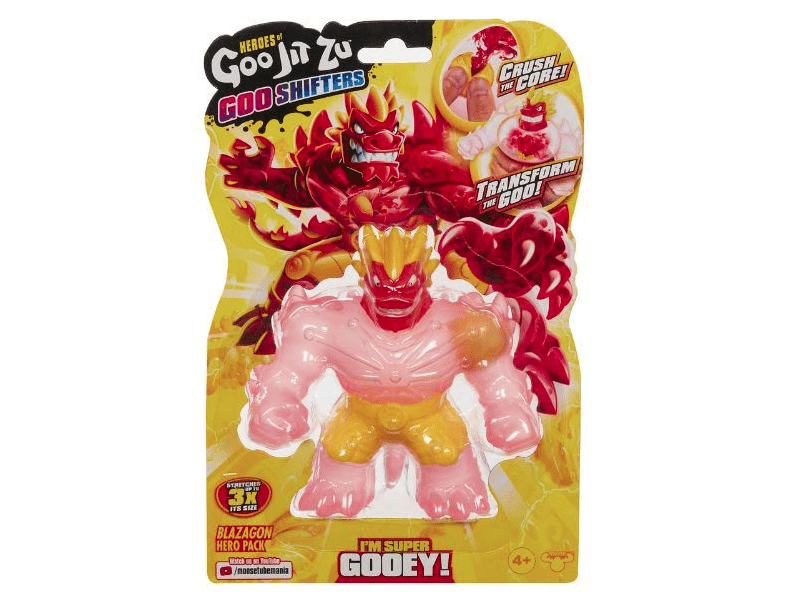 Goo Jit Zu hősei: Ultra Goo nyújtható akciófigura (több féle)