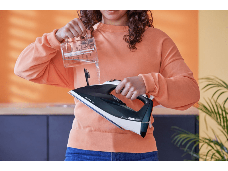 PHILIPS GC4556/20 Gőzölős vasaló, fehér-kék