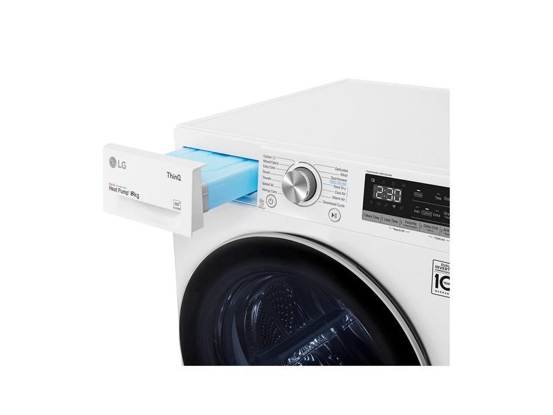 LG RC80V9AV3Q Hőszivattyús szárítógép, 8kg