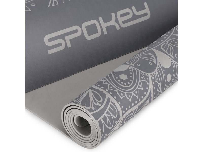 Spokey Mandala Grey fitnesz jógamatrac, szürke (41567)
