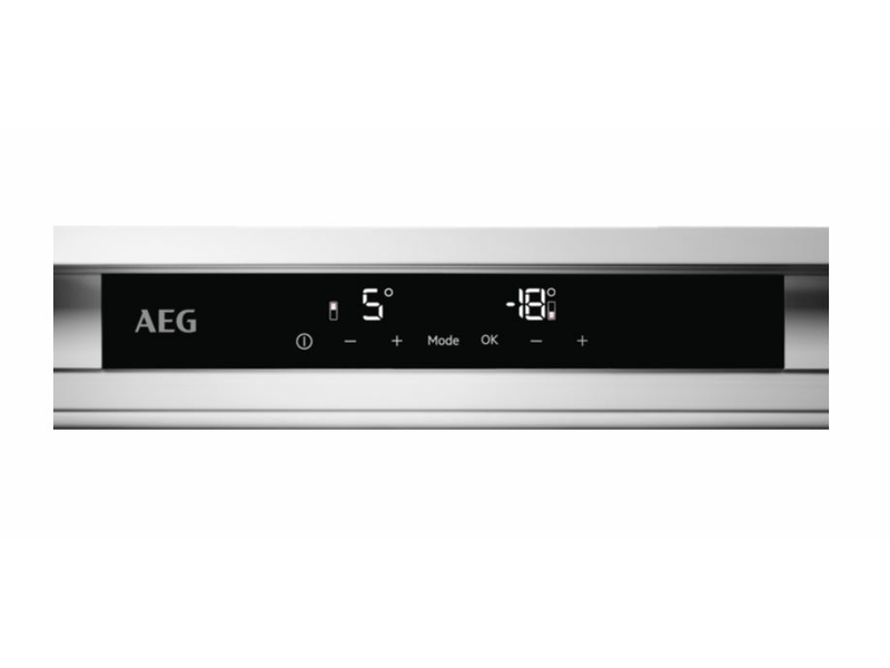 AEG TwinTech® 6000 SCB819E8TS Beépíthető alulfagyasztós hűtőszekrény
