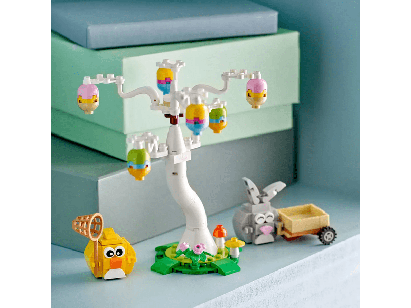 LEGO® Lov na jaja sa zečićem i pilićem (40808)