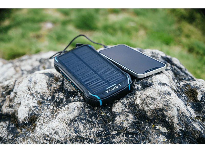 LAMAX Journey 26800mAh Napelemes powerbank