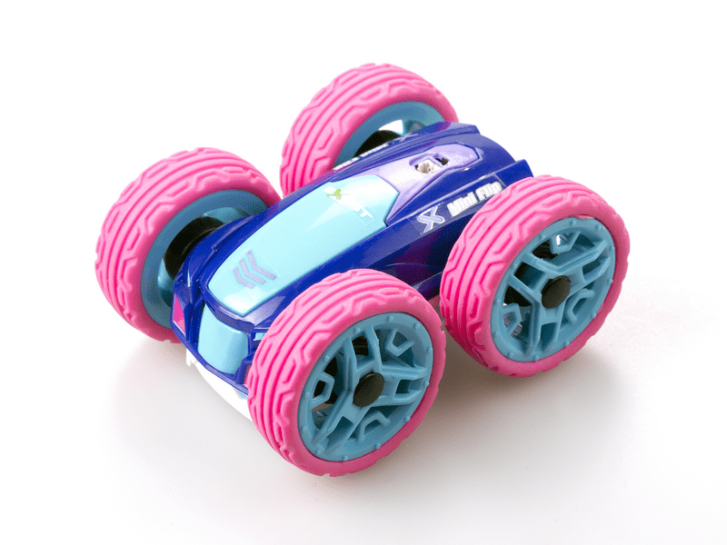 Exost Mini Flip 360 távirányítós autó, lila-fehér (20243)