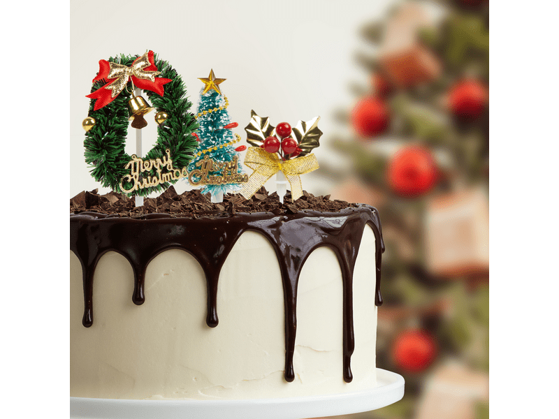 Family 58718 Karácsonyi 3D tortadekor, 2 féle